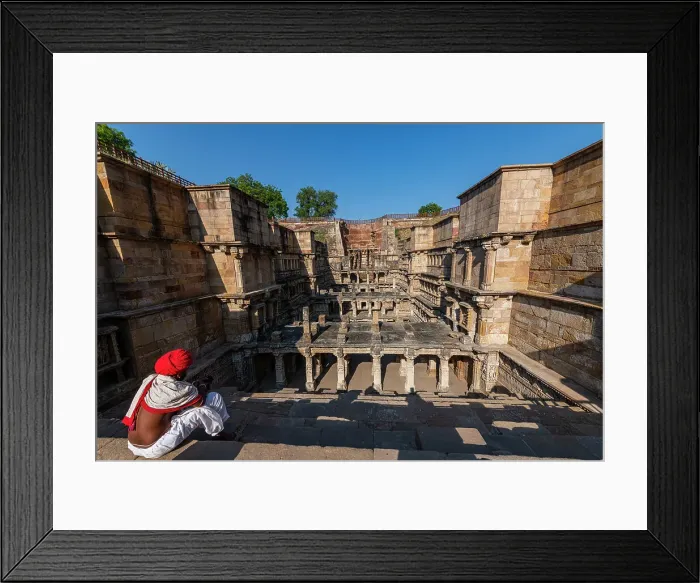 Framed Print : Rani Ki Vav, The Queen's Stepwell, UNESCO World Heritage Site, Patan, Gujarat, India, Asia Framed Print : Rani Ki Vav, The Queen's Stepwell, UNESCO World Heritage Site, Patan, Gujarat, India, Asia