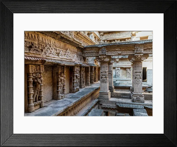 Framed Print : Rani Ki Vav, The Queen's Stepwell, UNESCO World Heritage Site, Patan, Gujarat, India, Asia Framed Print : Rani Ki Vav, The Queen's Stepwell, UNESCO World Heritage Site, Patan, Gujarat, India, Asia