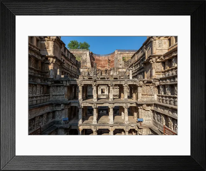 Framed Print : Rani Ki Vav, The Queen's Stepwell, UNESCO World Heritage Site, Patan, Gujarat, India, Asia Framed Print : Rani Ki Vav, The Queen's Stepwell, UNESCO World Heritage Site, Patan, Gujarat, India, Asia