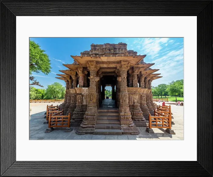 Framed Print : Sun Temple, Modhera, Gujarat, India, Asia Framed Print : Sun Temple, Modhera, Gujarat, India, Asia