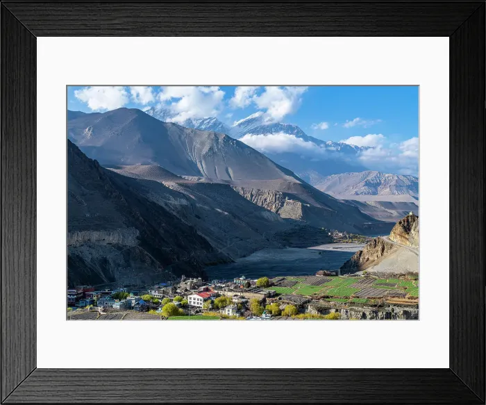 Framed Print : Mount Nilgiri, Jomsom, Himalayas, Nepal, Asia Framed Print : Mount Nilgiri, Jomsom, Himalayas, Nepal, Asia