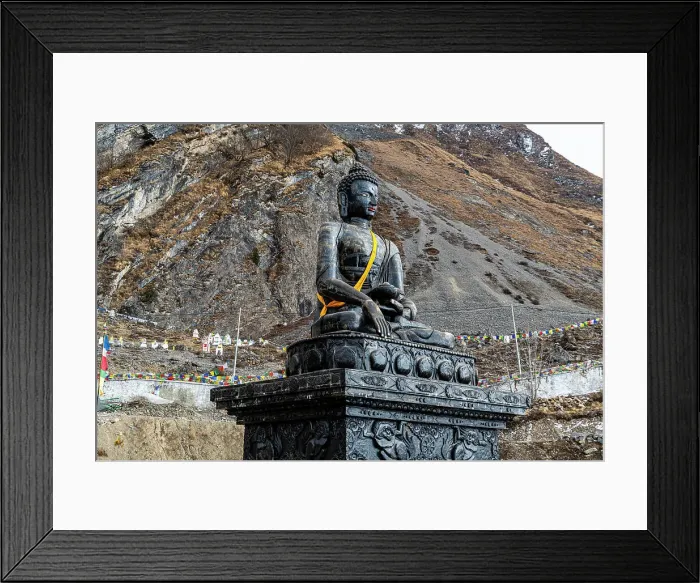 Framed Print : Buddhist stupa in Muktinath valley, Kingdom of Mustang, Himalayas, Nepal, Asia Framed Print : Buddhist stupa in Muktinath valley, Kingdom of Mustang, Himalayas, Nepal, Asia