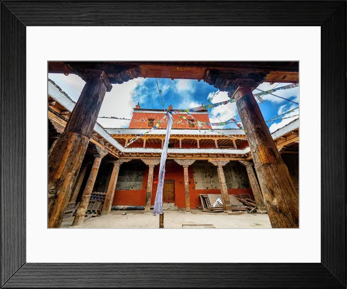 Framed Print : Lo-Manthang Monastery, Kingdom of Mustang, Nepal, Himalayas, Nepal, Asia Framed Print : Lo-Manthang Monastery, Kingdom of Mustang, Nepal, Himalayas, Nepal, Asia
