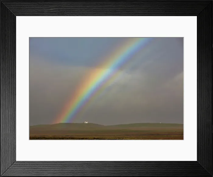 Framed Print : A rainbow arches over a church in countryside near the town of Rif, Snaefellsnes peninsula, in western Iceland, Polar Regions Framed Print : A rainbow arches over a church in countryside near the town of Rif, Snaefellsnes peninsula, in western Iceland, Polar Regions