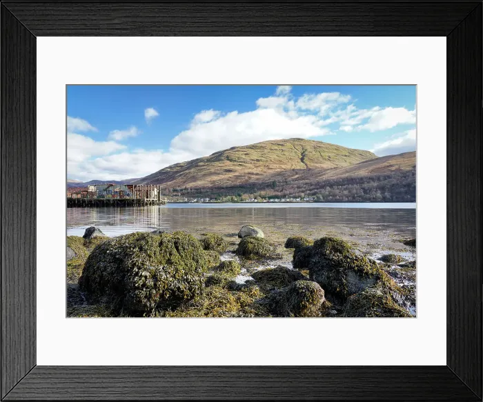 Framed Print : Distant view of the village of Arrochar, Loch Long, Argyll and Bute, Scotland, United Kingdom, Europe Framed Print : Distant view of the village of Arrochar, Loch Long, Argyll and Bute, Scotland, United Kingdom, Europe