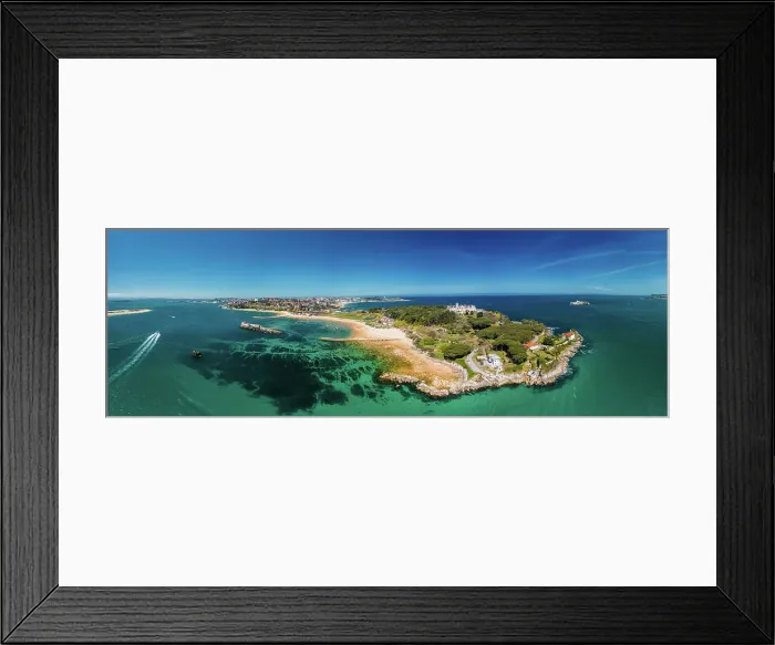Framed Print : Aerial drone panoramic view of Magdalena Peninsula, a 69-acre peninsula near the entrance to the Bay of Santander in the city of Santander, Cantabria, north coast, Spain, Europe Framed Print : Aerial drone panoramic view of Magdalena Peninsula, a 69-acre peninsula near the entrance to the Bay of Santander in the city of Santander, Cantabria, north coast, Spain, Europe