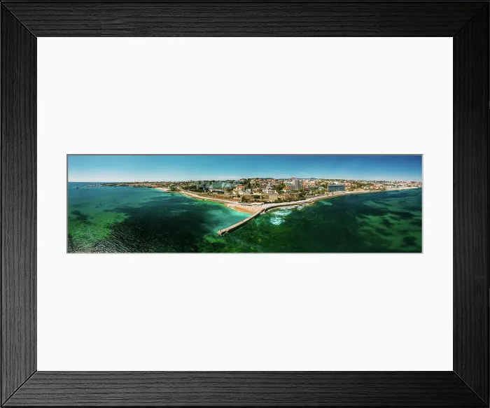 Framed Print : Aerial drone panoramic view of Cascais and Estoril coastlines with turquoise water, Cascais, 30km west of Lisbon, Portuguese Riviera, Portugal, Europe Framed Print : Aerial drone panoramic view of Cascais and Estoril coastlines with turquoise water, Cascais, 30km west of Lisbon, Portuguese Riviera, Portugal, Europe