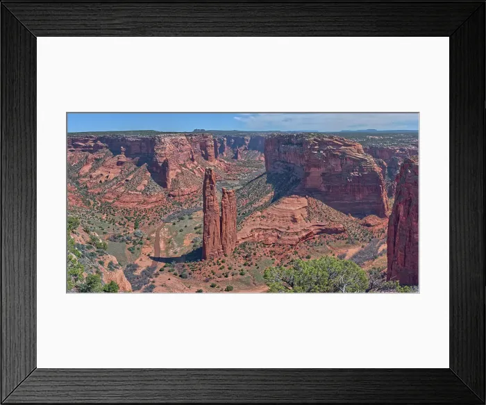 Framed Print : View of Spider Rock from the overlook at the end of Canyon De Chelly National Monument South Rim, Arizona, United States of America, North America Framed Print : View of Spider Rock from the overlook at the end of Canyon De Chelly National Monument South Rim, Arizona, United States of America, North America