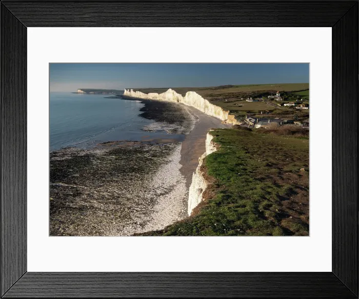 Framed Print : The Seven Sisters chalk cliffs, Birling Gap, South Downs National Park, East Sussex, England, United Kingdom, Europe Framed Print : The Seven Sisters chalk cliffs, Birling Gap, South Downs National Park, East Sussex, England, United Kingdom, Europe