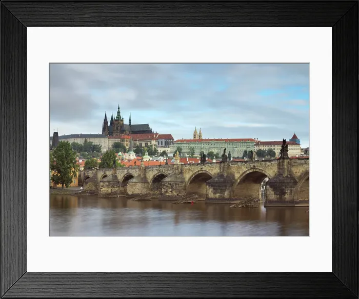 Framed Print : Prague Castle and Charles Bridge, UNESCO World Heritage Site, Prague, Bohemia, Czech Republic (Czechia), Europe Framed Print : Prague Castle and Charles Bridge, UNESCO World Heritage Site, Prague, Bohemia, Czech Republic (Czechia), Europe