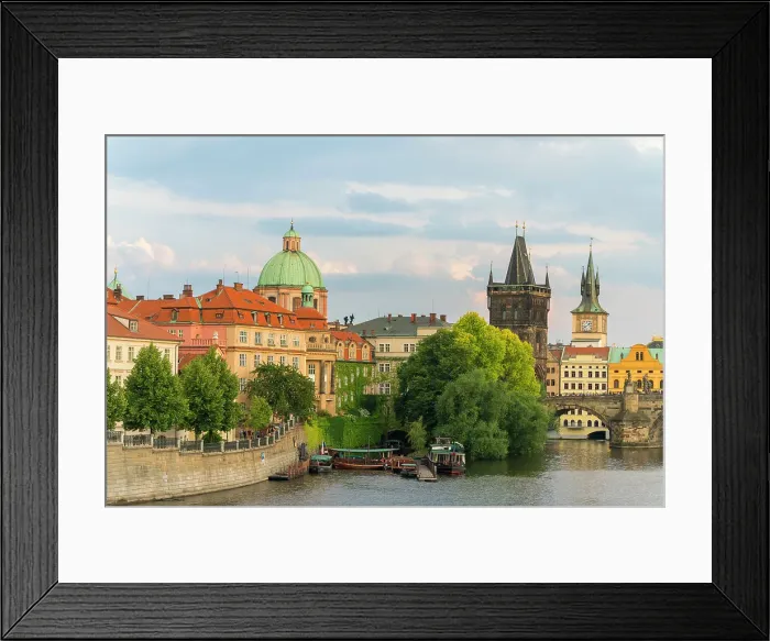 Framed Print : Charles Bridge and Church of Saint Francis of Assisi with Old Town Bridge Tower against sky, UNESCO World Heritage Site, Prague, Bohemia, Czech Republic (Czechia), Europe Framed Print : Charles Bridge and Church of Saint Francis of Assisi with Old Town Bridge Tower against sky, UNESCO World Heritage Site, Prague, Bohemia, Czech Republic (Czechia), Europe