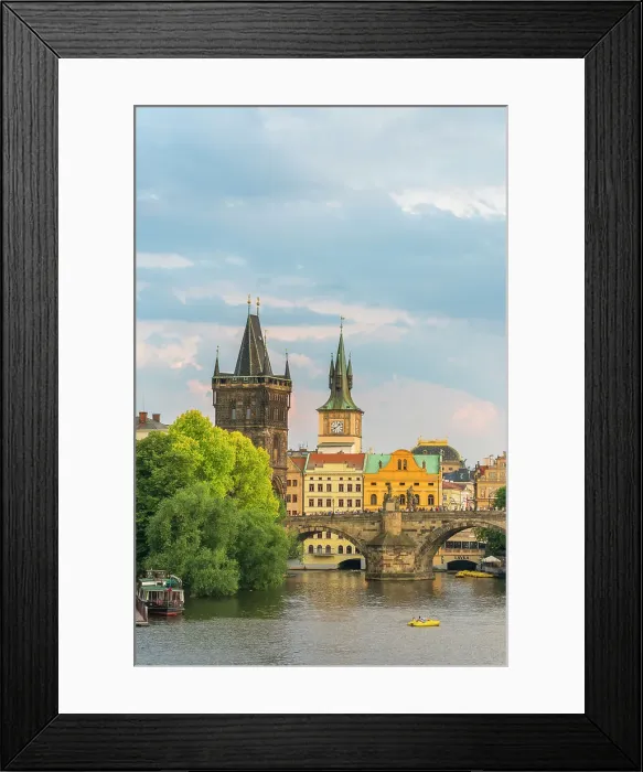 Framed Print : Charles Bridge and Old Town Bridge Tower against sky, UNESCO World Heritage Site, Prague, Bohemia, Czech Republic (Czechia), Europe Framed Print : Charles Bridge and Old Town Bridge Tower against sky, UNESCO World Heritage Site, Prague, Bohemia, Czech Republic (Czechia), Europe