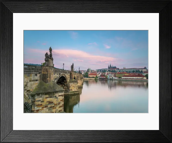 Framed Print : Prague Castle and Charles Bridge on Vltava River at sunrise, UNESCO World Heritage Site, Prague, Bohemia, Czech Republic (Czechia), Europe Framed Print : Prague Castle and Charles Bridge on Vltava River at sunrise, UNESCO World Heritage Site, Prague, Bohemia, Czech Republic (Czechia), Europe