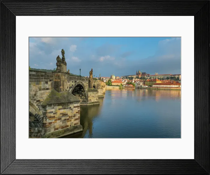 Framed Print : Prague Castle and Charles Bridge on Vltava River at sunrise, UNESCO World Heritage Site, Prague, Bohemia, Czech Republic (Czechia), Europe Framed Print : Prague Castle and Charles Bridge on Vltava River at sunrise, UNESCO World Heritage Site, Prague, Bohemia, Czech Republic (Czechia), Europe