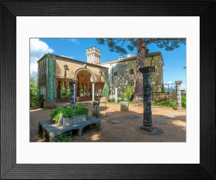 Framed Print : Villa Cimbrone, Ravello, Costiera Amalfitana, UNESCO World Heritage Site, Campania, Italy, Europe Framed Print : Villa Cimbrone, Ravello, Costiera Amalfitana, UNESCO World Heritage Site, Campania, Italy, Europe