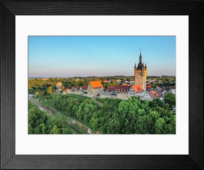 Framed Print : Bad Wimpfen with Blue Tower, Neckartal Valley, Burgenstrasse, Baden-Wurttemberg, Germany, Europe Framed Print : Bad Wimpfen with Blue Tower, Neckartal Valley, Burgenstrasse, Baden-Wurttemberg, Germany, Europe