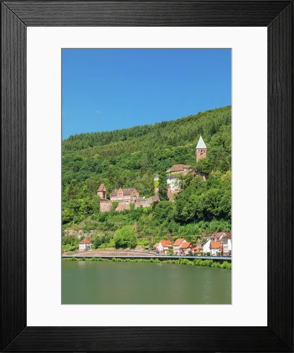 Framed Print : Zwingenberg Castle, Neckartal Valley, Odenwald, Burgenstrasse, Baden-Wurttemberg, Germany, Europe Framed Print : Zwingenberg Castle, Neckartal Valley, Odenwald, Burgenstrasse, Baden-Wurttemberg, Germany, Europe