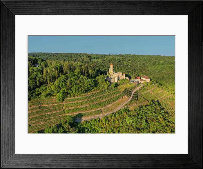 Framed Print : Aerial of Hornberg Castle, Neckarzimmern, Neckartal Valley, Odenwald, Burgenstrasse, Baden-Wurttemberg, Germany, Europe Framed Print : Aerial of Hornberg Castle, Neckarzimmern, Neckartal Valley, Odenwald, Burgenstrasse, Baden-Wurttemberg, Germany, Europe