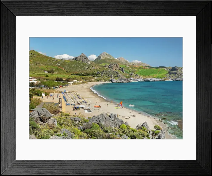 Framed Print : Damnoni Beach, Plakias, Rethymno; Crete, Greek Islands, Greece, Europe Framed Print : Damnoni Beach, Plakias, Rethymno; Crete, Greek Islands, Greece, Europe
