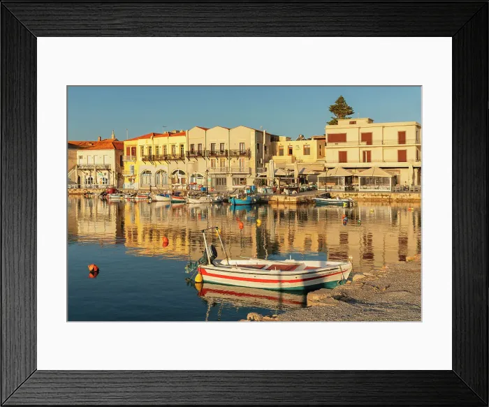 Framed Print : Venetian harbor, Rethymno, Crete, Greek Islands, Greece, Europe Framed Print : Venetian harbor, Rethymno, Crete, Greek Islands, Greece, Europe