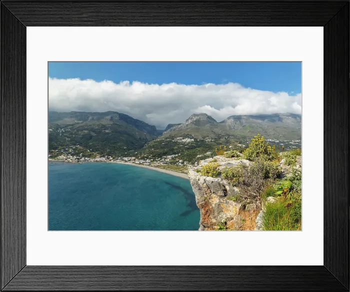 Framed Print : Bay of Preveli, Rethymno, Crete, Greek Islands, Greece, Europe Framed Print : Bay of Preveli, Rethymno, Crete, Greek Islands, Greece, Europe