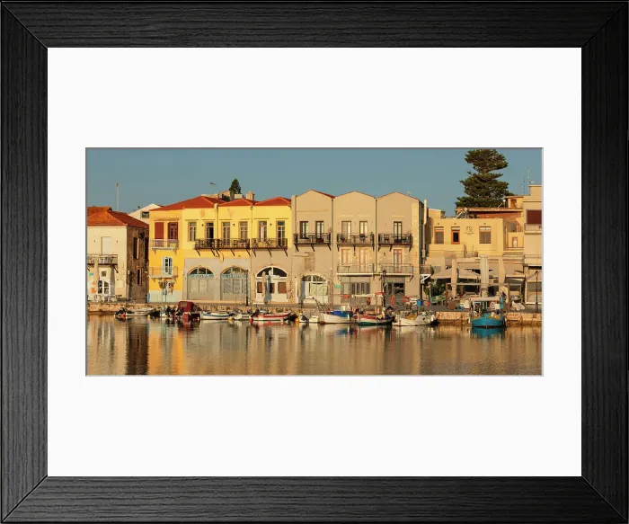 Framed Print : Venetian harbor, Rethymno, Crete, Greek Islands, Greece, Europe Framed Print : Venetian harbor, Rethymno, Crete, Greek Islands, Greece, Europe