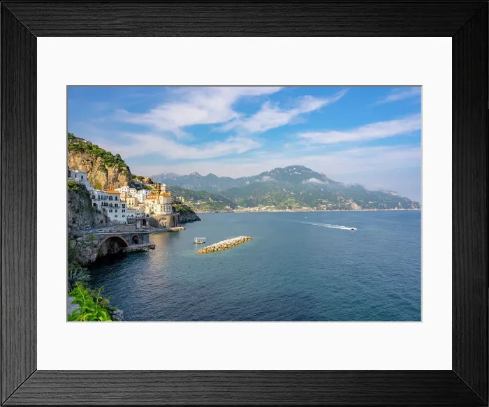 Framed Print : View of the town in Spring, Atrani, Amalfi Coast (Costiera Amalfitana), UNESCO World Heritage Site, Campania, Italy, Europe Framed Print : View of the town in Spring, Atrani, Amalfi Coast (Costiera Amalfitana), UNESCO World Heritage Site, Campania, Italy, Europe