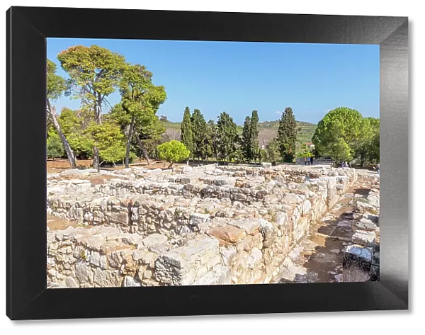 Ancient city of Knossos, Iraklion, Crete, Greek Islands, Greece, Europe
