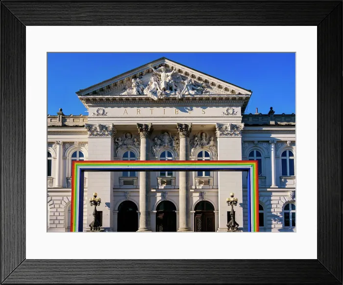 Framed Print : Zacheta National Gallery of Art, detailed view, Warsaw, Masovian Voivodeship, Poland, Europe Framed Print : Zacheta National Gallery of Art, detailed view, Warsaw, Masovian Voivodeship, Poland, Europe