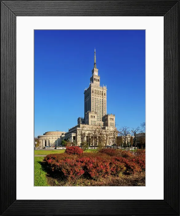 Framed Print : Palace of Culture and Science, Warsaw, Masovian Voivodeship, Poland, Europe Framed Print : Palace of Culture and Science, Warsaw, Masovian Voivodeship, Poland, Europe