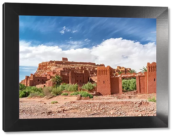Ancient buildings in the ksar of Ait Ben Haddou, UNESCO World Heritage Site, Ouarzazate province, Morocco, North Africa, Africa