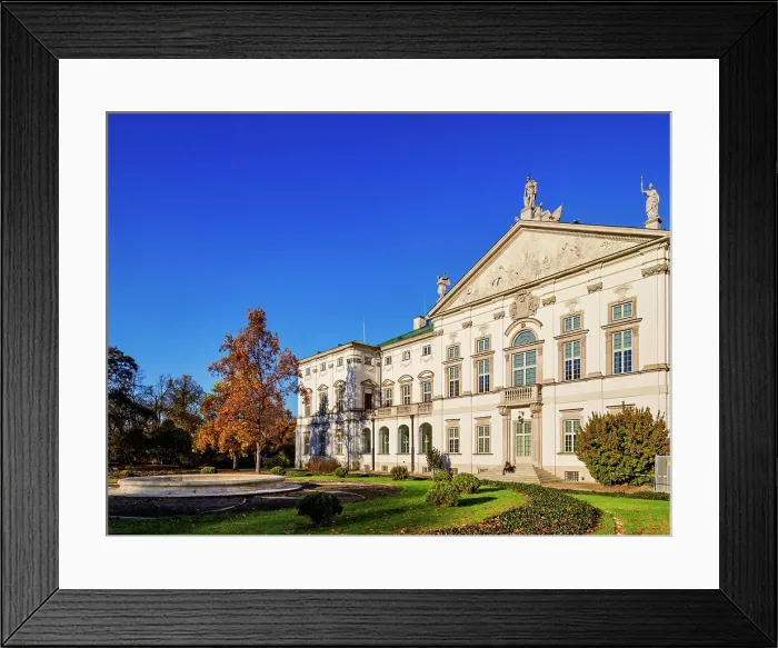 Framed Print : Krasinski Palace, Warsaw, Masovian Voivodeship, Poland, Europe