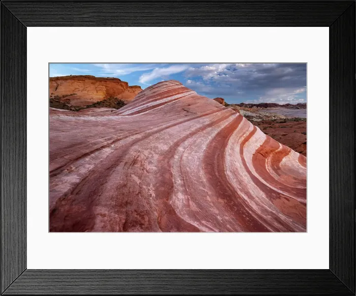 Framed Print : Flowing Lines at the Fire Wave, Valley of Fire State Park, Nevada, United States of America, North America Framed Print : Flowing Lines at the Fire Wave, Valley of Fire State Park, Nevada, United States of America, North America