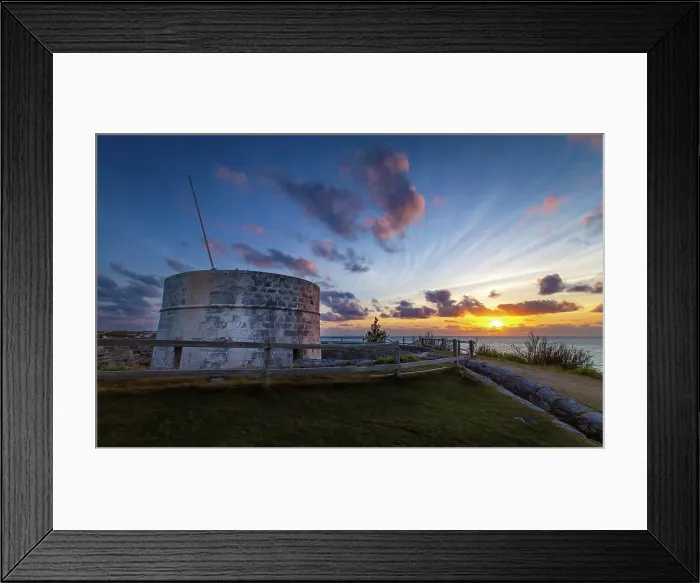 Framed Print : Martello Tower, with walls up to 11 feet thick and surrounded by dry moat, at Ferry Reach, built by the British Army in 1883 to protect the main channel into Bermuda, St. George's Island, Bermuda, Atlantic, North America Framed Print : Martello Tower, with walls up to 11 feet thick and surrounded by dry moat, at Ferry Reach, built by the British Army in 1883 to protect the main channel into Bermuda, St. George's Island, Bermuda, Atlantic, North America