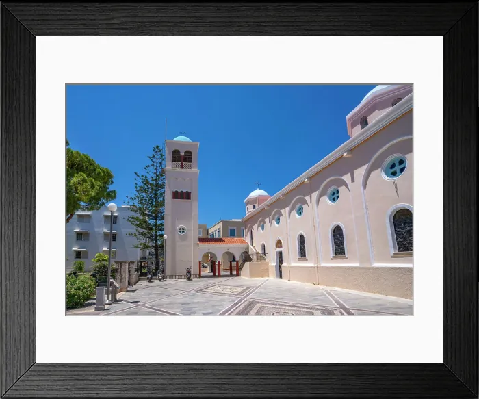 Framed Print : View of Church of Agia Paraskevi, Kos Town, Kos, Dodecanese, Greek Islands, Greece, Europe Framed Print : View of Church of Agia Paraskevi, Kos Town, Kos, Dodecanese, Greek Islands, Greece, Europe