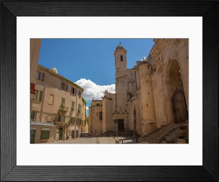 Framed Print : View of Cathedral di San Nicola (Duomo) in Piazza Duomo in Sassari, Sassari, Sardinia, Italy, Mediterranean, Europe Framed Print : View of Cathedral di San Nicola (Duomo) in Piazza Duomo in Sassari, Sassari, Sardinia, Italy, Mediterranean, Europe