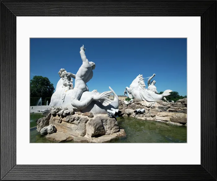 Framed Print : Schonbrunn Palace fountains, UNESCO World Heritage Site, Salzburg, Austria, Europe Framed Print : Schonbrunn Palace fountains, UNESCO World Heritage Site, Salzburg, Austria, Europe