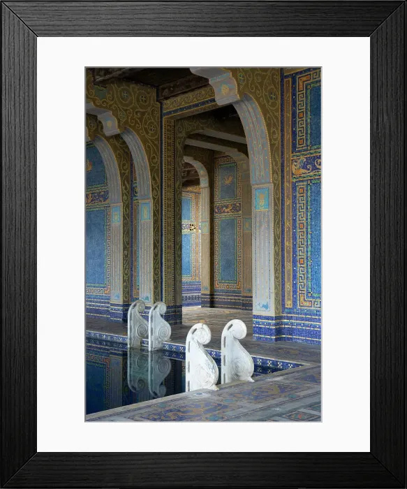 Framed Print : Indoor Venetian pool, Hearst Castle, San Simeon, California, United States of America, North America Framed Print : Indoor Venetian pool, Hearst Castle, San Simeon, California, United States of America, North America