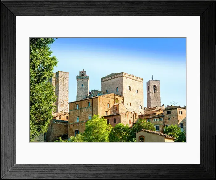 Framed Print : San Gimignano, Siena Province, Tuscany, Italy, Europe Framed Print : San Gimignano, Siena Province, Tuscany, Italy, Europe