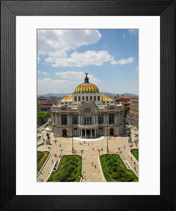 Framed Print : Palacio de Bellas Artes (Palace of Fine Arts), construction started 1904, Mexico City, Mexico, North America Framed Print : Palacio de Bellas Artes (Palace of Fine Arts), construction started 1904, Mexico City, Mexico, North America