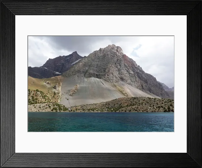Framed Print : The remote and spectacular Fann Mountains, part of the western Pamir-Alay, Tajikistan, Central Asia, Asia Framed Print : The remote and spectacular Fann Mountains, part of the western Pamir-Alay, Tajikistan, Central Asia, Asia