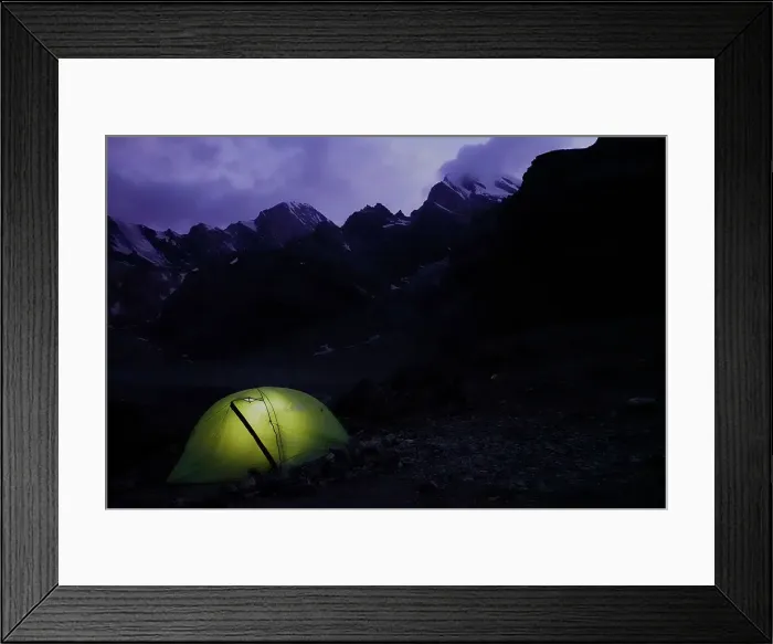 Framed Print : Trekker's tent lit inside at night in the remote and spectacular Fann Mountains, part of the western Pamir-Alay, Tajikistan, Central Asia, Asia Framed Print : Trekker's tent lit inside at night in the remote and spectacular Fann Mountains, part of the western Pamir-Alay, Tajikistan, Central Asia, Asia