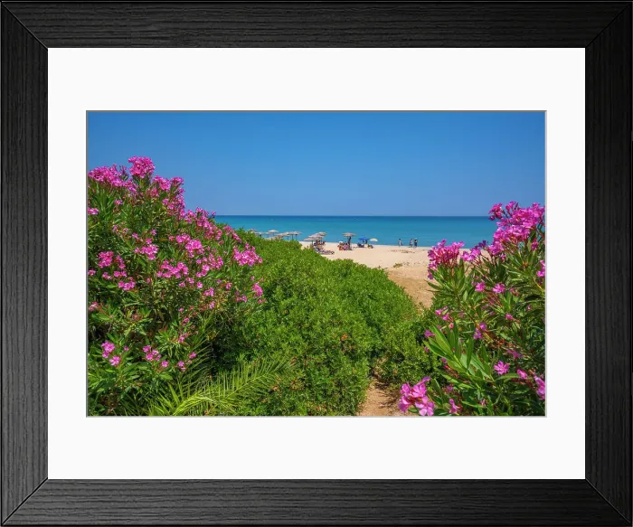 Framed Print : View of Paralia Skalas, Skala, Kefalonia, Ionian Islands, Greek Islands, Greece, Europe Framed Print : View of Paralia Skalas, Skala, Kefalonia, Ionian Islands, Greek Islands, Greece, Europe