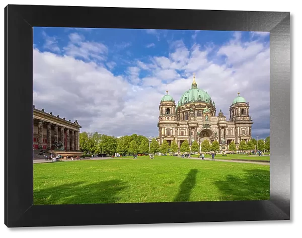 View of Berlin Cathedral, Museum Island, Mitte, Berlin, Germany, Europe