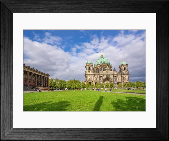 Framed Print : View of Berlin Cathedral, Museum Island, Mitte, Berlin, Germany, Europe