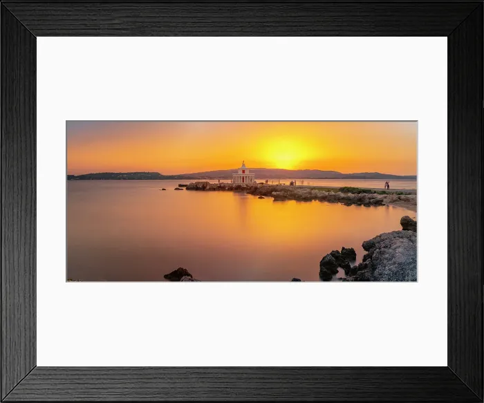 Framed Print : View of Saint Theodore Lighthouse at sunset, Argostolion, Kefalonia, Ionian Islands, Greek Islands, Greece, Europe Framed Print : View of Saint Theodore Lighthouse at sunset, Argostolion, Kefalonia, Ionian Islands, Greek Islands, Greece, Europe