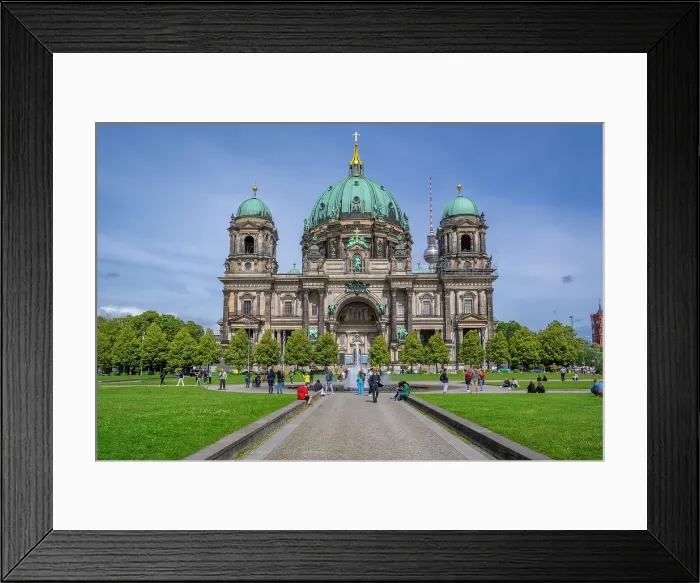 Framed Print : View of Berlin Cathedral, Museum Island, Mitte, Berlin, Germany, Europe Framed Print : View of Berlin Cathedral, Museum Island, Mitte, Berlin, Germany, Europe