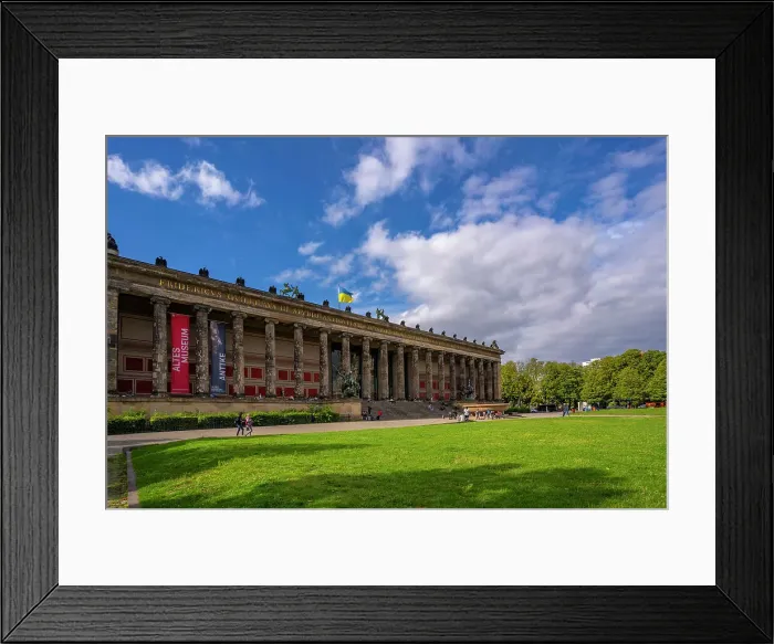 Framed Print : View of Altes Museum, UNESCO World Heritage Site, Museum Island, Mitte, Berlin, Germany, Europe Framed Print : View of Altes Museum, UNESCO World Heritage Site, Museum Island, Mitte, Berlin, Germany, Europe