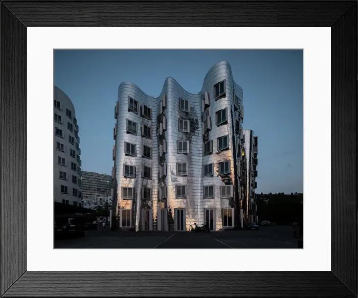 Framed Print : Gehry Bauten, architect Zaha Hadid, Medienhafen, Dusseldorf, North Rhine-Westphalia, Germany, Europe Framed Print : Gehry Bauten, architect Zaha Hadid, Medienhafen, Dusseldorf, North Rhine-Westphalia, Germany, Europe