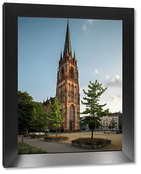 Exterior of Kirche St. Peter, Dusseldorf, North Rhine-Westphalia, Germany, Europe